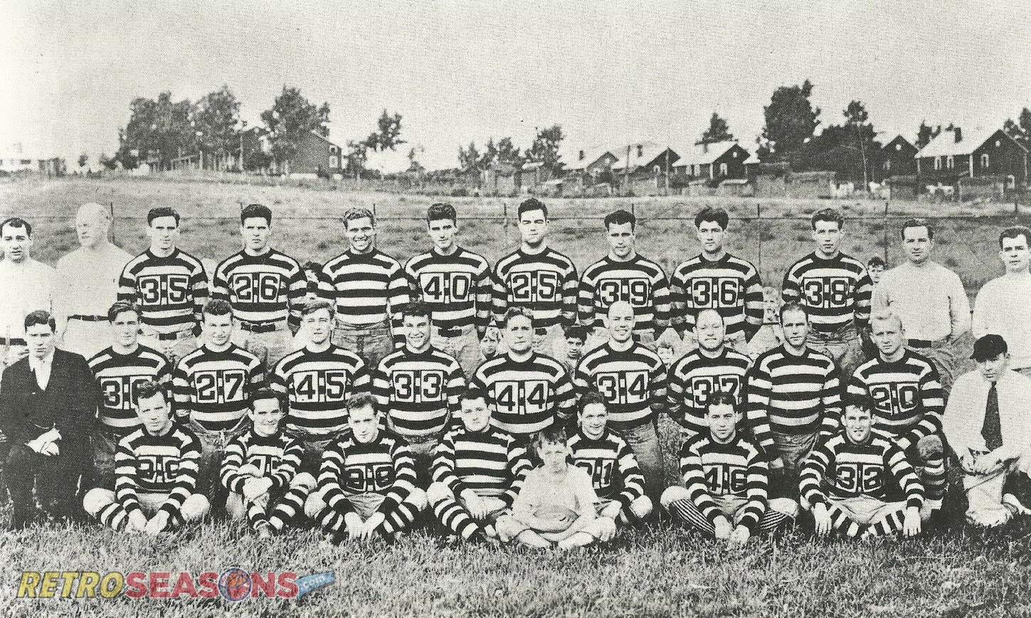 1935 PITTSBURGH PIRATES STEELERS TEAM 8X10 PHOTO FOOTBALL NFL HOF