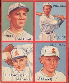 St. Louis Browns - 1935 Baseball Cards | RetroSeasons.com