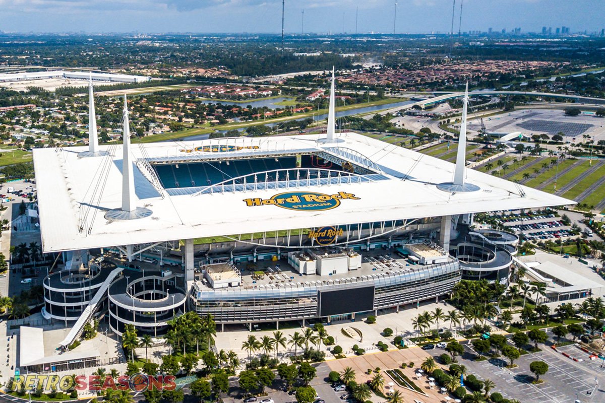 Miami Dolphins Joe Robbie factory Replica Stadium